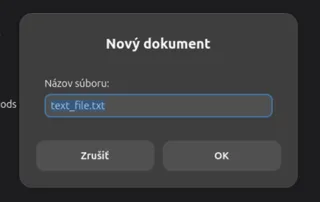 Nautilus - give a name to the new file action